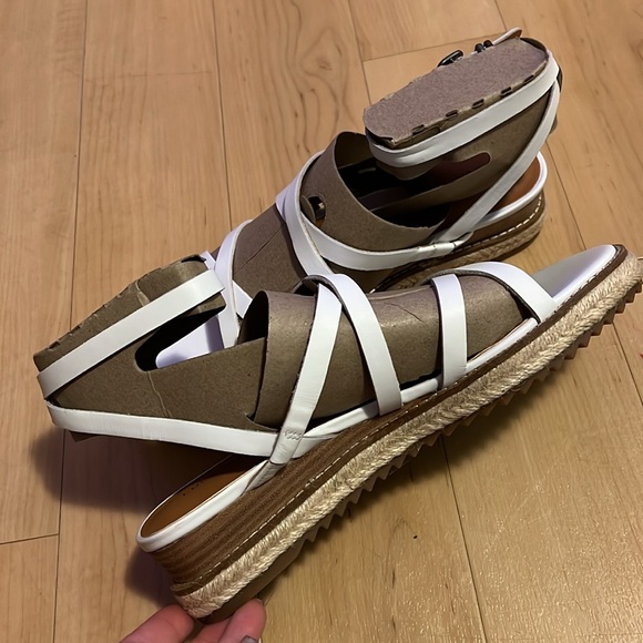 Lucky Brand Women's Nemelli Strappy Wedge Sandal Platform size 8M - Picture 11 of 11